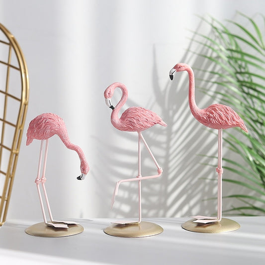 Nordic Style Flamingo Figurines (Multi Styles)