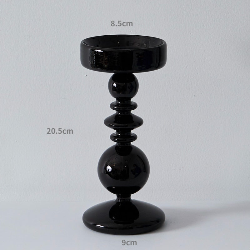 Creative Hydroponic Glass Candlestick Vase (Multi Styles)