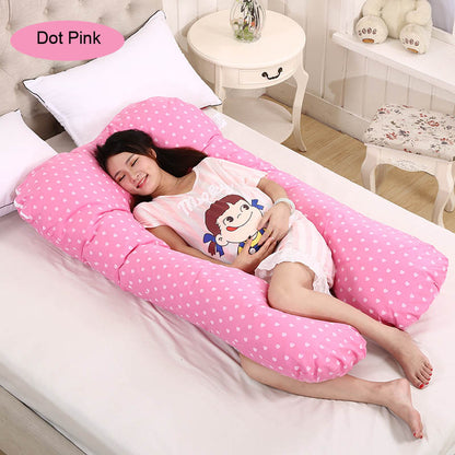 U Shape Pregnancy Pillow Full Body Maternity Pillows for Side Sleeper Pregnancy Women Sleeping Support Bedding Pregnancy Pillow