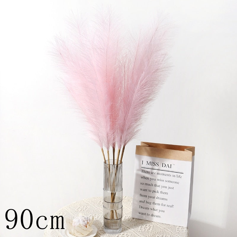 1PC Faux Pampas Grass Decor (Multi Colors)