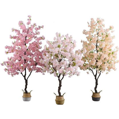 Artificial Cherry Tree Bonsai Indoor (Multi Colors/Sizes)