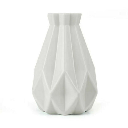 Nordic New Flower Plastic Vases (Multi Styles/ Colors)