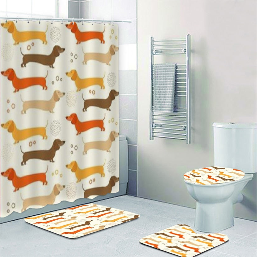 Nordic Dog Bathroom Set (Multi Styles/Colors)