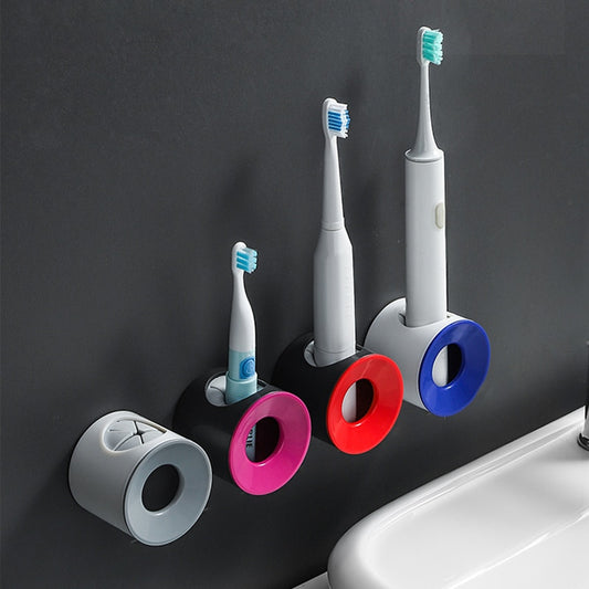 Electric Toothbrush Holder Wall-Mounted Toothbrush Rack