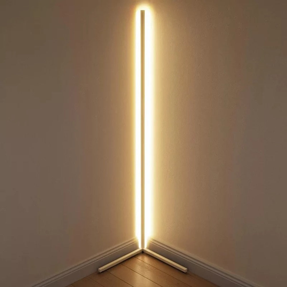 Modern LED Corner Floor Lamp With Multi Colors