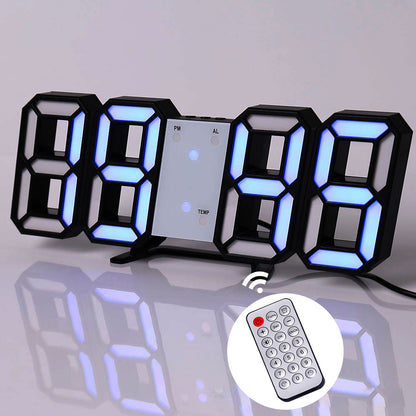 Nordic Digital Alarm Thermometer Electronic Clock (Multi Colors)