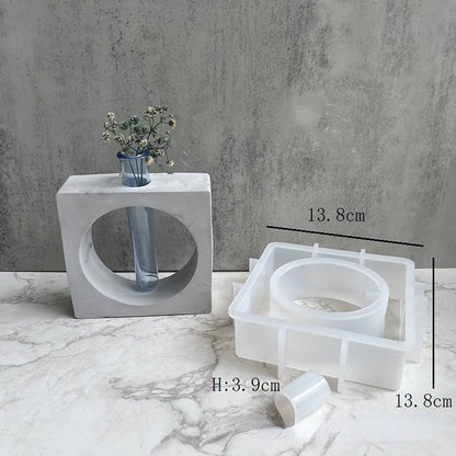 DIY Hydroponic Vase Test Tube Flower Breeding Vase Mold (Multi Styles)