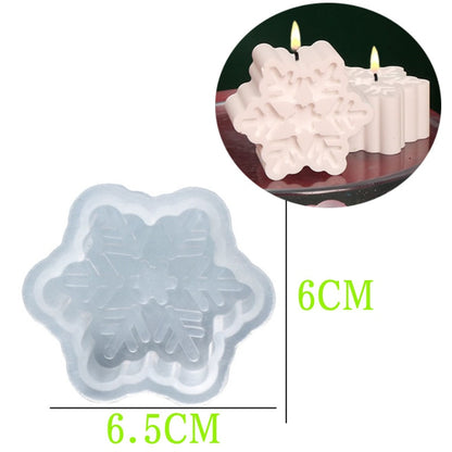 DIY Silicone Candle Mold Simple Style Design for Handmade Jewelry Soap Gypsum Candle Jewelry Craft Mold Candle Making Supplies