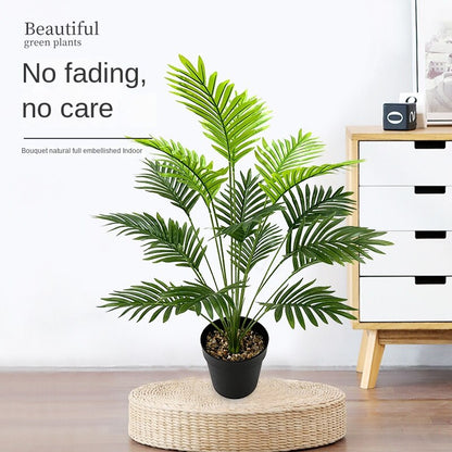 Artificial Plant Scattered Tail Sunflower Potted Indoor and Outdoor Medium and Large Fake Plant Ground Decoration Plastic Tree