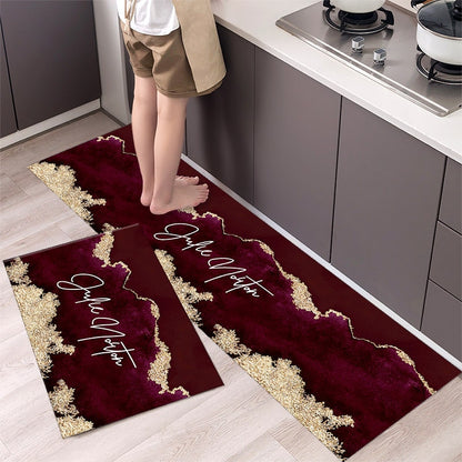 Fashion Simple Nordic Style Kitchen Mat Floor Carpet House Hold Carpet Long Strip Door Mat Modern Home Decor