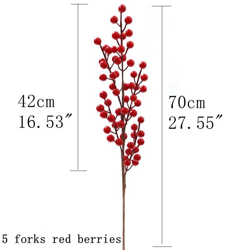 Artificial Berry Eucalyptus Leaf Flowers Bouquet (Multi Styles/ Colors)