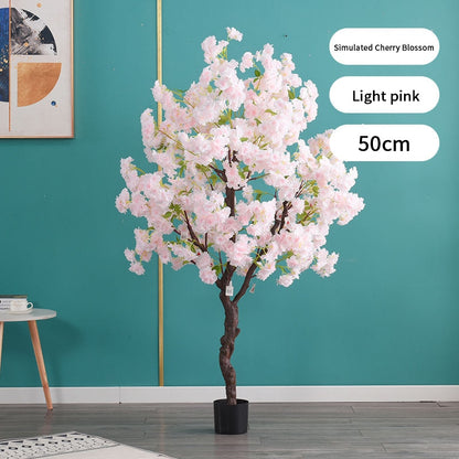 Artificial Cherry Tree Bonsai Indoor (Multi Colors/Sizes)