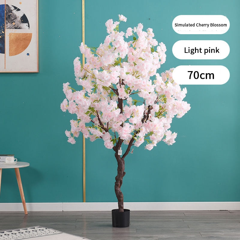 Artificial Cherry Tree Bonsai Indoor (Multi Colors/Sizes)