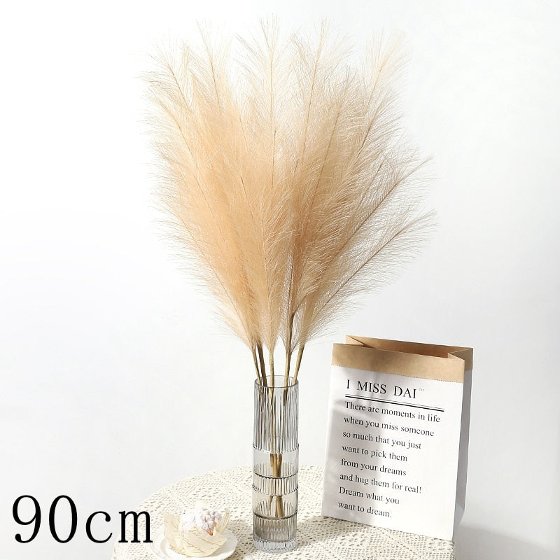 1PC Faux Pampas Grass Decor (Multi Colors)