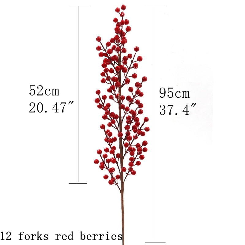 Artificial Berry Eucalyptus Leaf Flowers Bouquet (Multi Styles/ Colors)