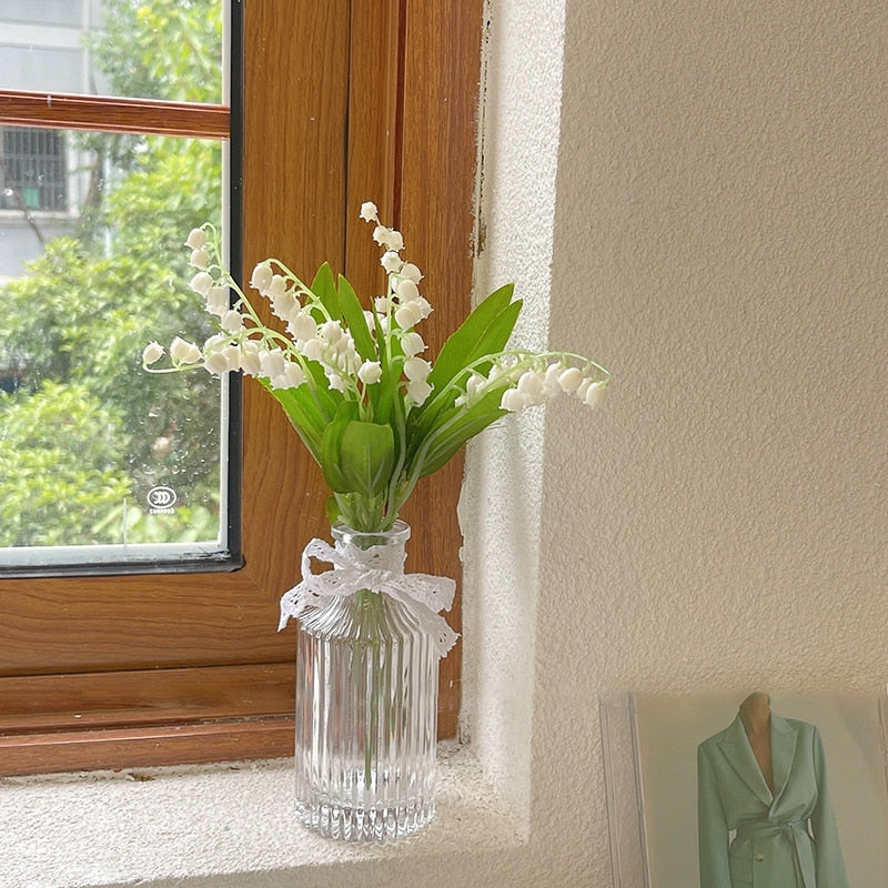 Transparent Glass Vases Nordic Creative Hydroponic Terrarium Flower Table Vase (Multi Styles)