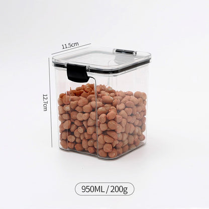 Airtight Food Storage Containers Bulk Cereals Organizers Stackable Dry Food Boxes Pantry Organizers Jars Kitchen Storage