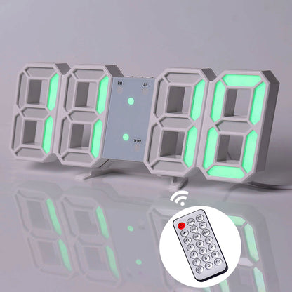 Nordic Digital Alarm Thermometer Electronic Clock (Multi Colors)