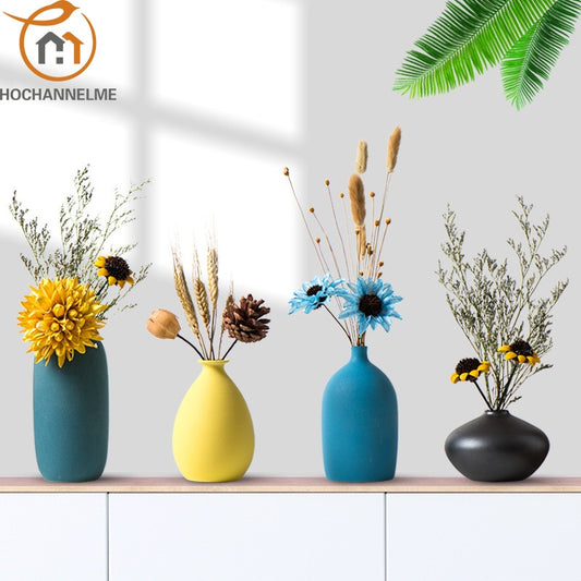 Nordic Style Ins Ceramic Vase (Multi Styles/ Colors)