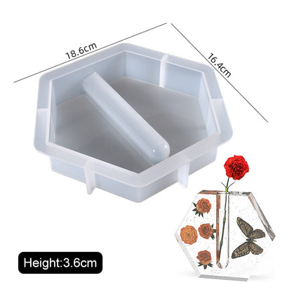 DIY Hydroponic Vase Test Tube Flower Breeding Vase Mold (Multi Styles)