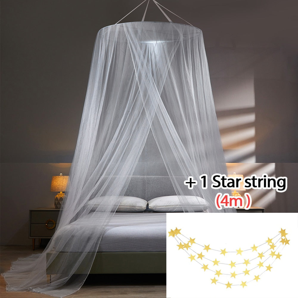 Bed Canopy on the Bed Mosquito Net Summer Camping Repellent Tent Insect Curtain Foldable Net living room Bedroom