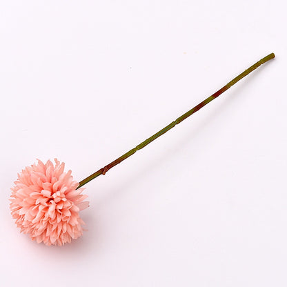 30cm Artificial Flower Dandelion Ball Chrysanthemum Fake Potted Flower Arrangement Decoration