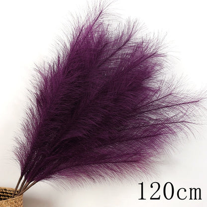 1PC Faux Pampas Grass Decor (Multi Colors)