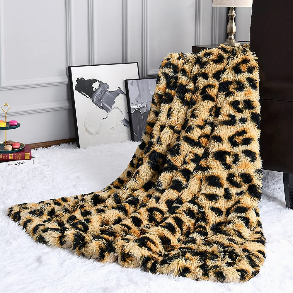 Thickened Fluffy Blanket Warm winter Bedspread on the bed Stitch plaid sofa cover Double side blankets and throws for Home decor