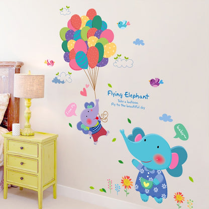 Pandas Height  Measure Wall Stickers