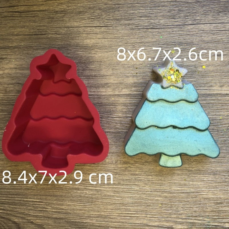 DIY Silicone Candle Mold Simple Style Design for Handmade Jewelry Soap Gypsum Candle Jewelry Craft Mold Candle Making Supplies