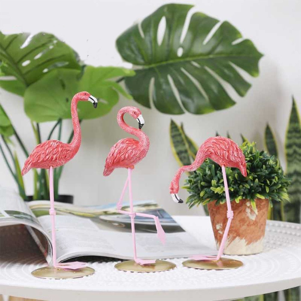 Nordic Style Flamingo Figurines (Multi Styles)