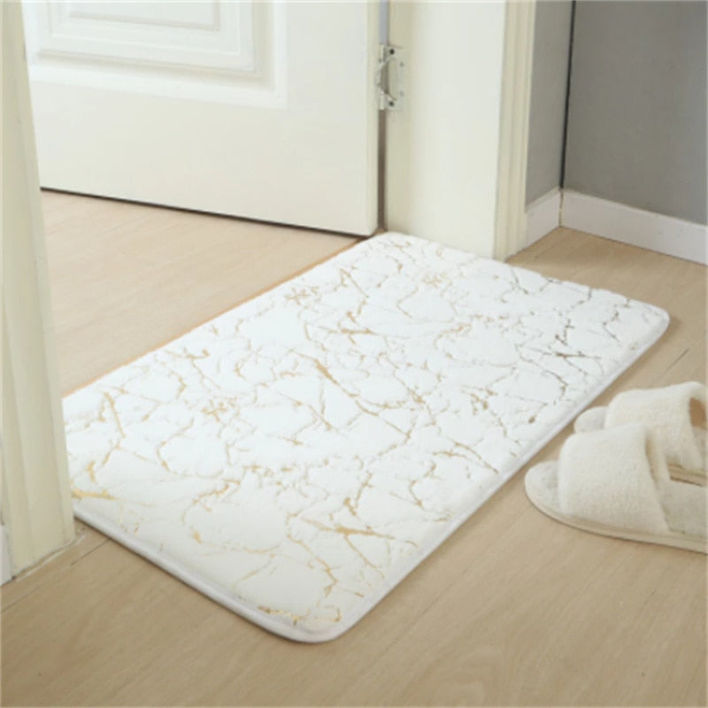 Bathroom Toilet Mats Set Anti Slip (Multi Styles/Colors)