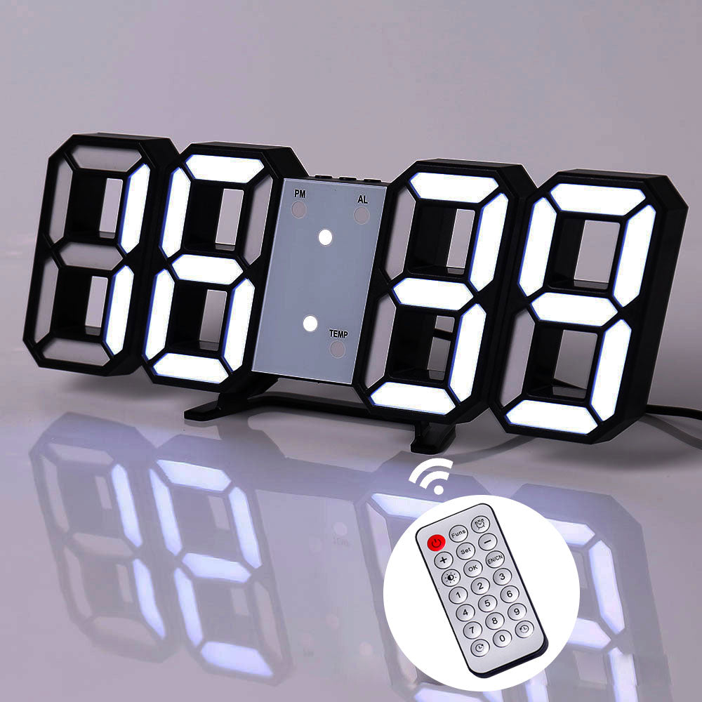 Nordic Digital Alarm Thermometer Electronic Clock (Multi Colors)