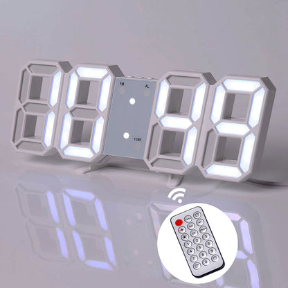 Nordic Digital Alarm Thermometer Electronic Clock (Multi Colors)