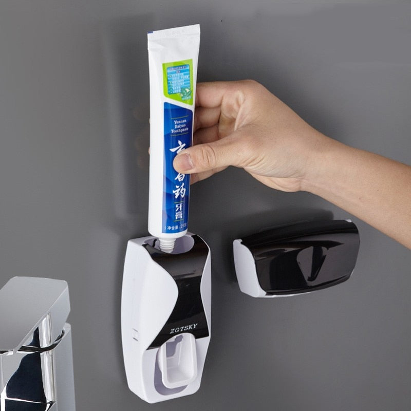 Automatic Auto Toothpaste Dispenser  Mounted Toothpaste Squeezer