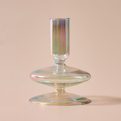 Iridescent Candle Holders Rainbow (Multi Styles)