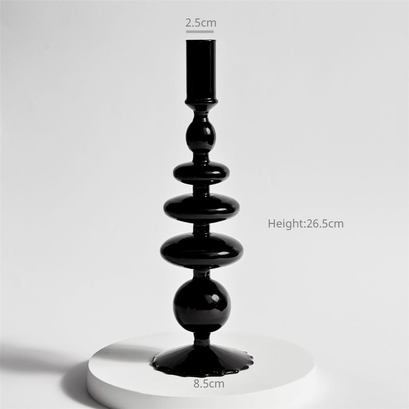 Creative Hydroponic Glass Candlestick Vase (Multi Styles)