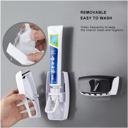 Automatic Auto Toothpaste Dispenser  Mounted Toothpaste Squeezer