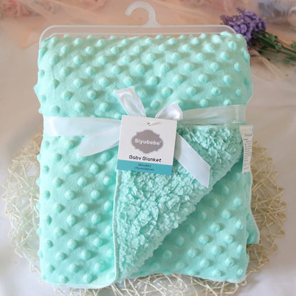 Baby Blankets New Thicken Double Layer