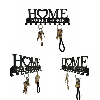 Black Metal Wall-mountedHome Sweet Hime Rack