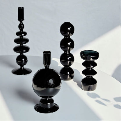 Creative Hydroponic Glass Candlestick Vase (Multi Styles)