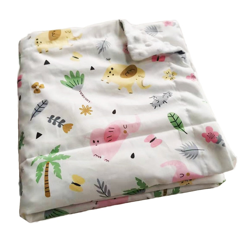 Baby Cotton Thin Super Soft Flannel Blanket