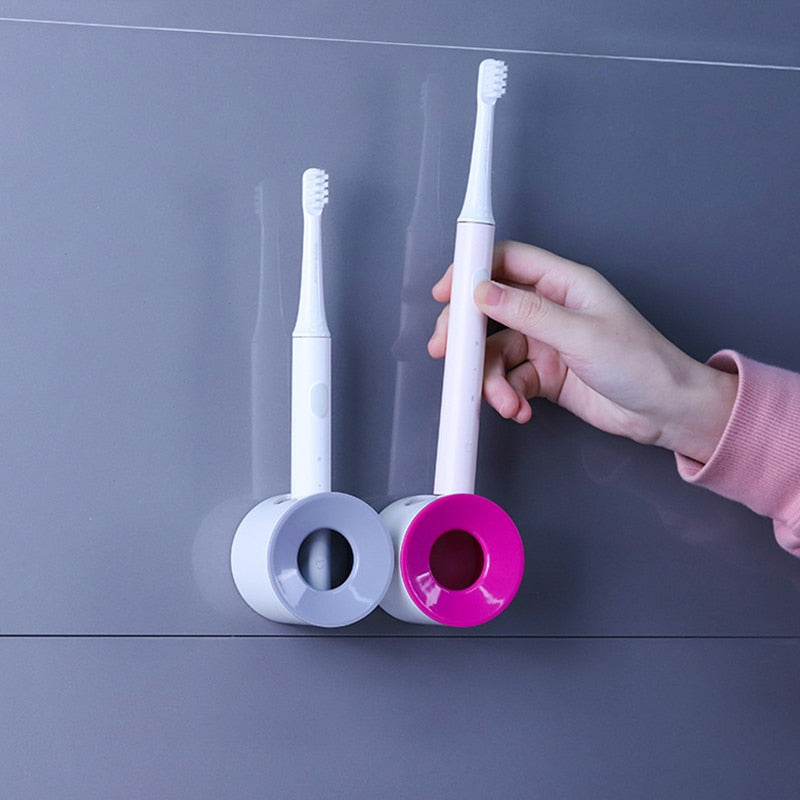 Electric Toothbrush Holder Wall-Mounted Toothbrush Rack