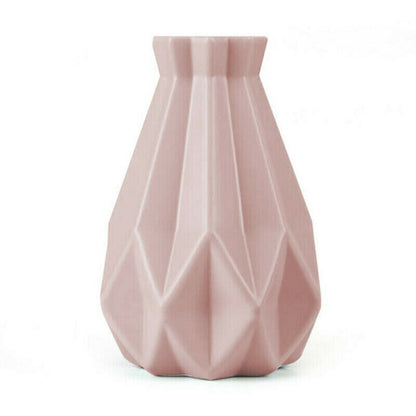 Nordic New Flower Plastic Vases (Multi Styles/ Colors)