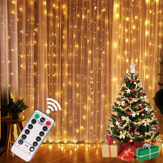 USB Festoon String Light Fairy Garland Curtain Light Lamp